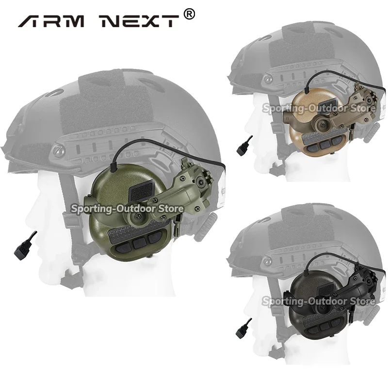 

ARM NEXT Tactical Headset Military Hunting Shooting Noise Cancelling Headphones for FAST Helmet OPS Wendy M-LOK ARC Headset