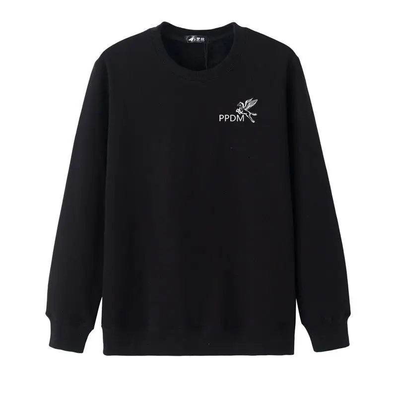 Fashion O-Neck Spliced Loose Printed Casual Sweatshirt Men Clothing 2023 Autumn New Oversized Korean Tops All-match Sweatshirts