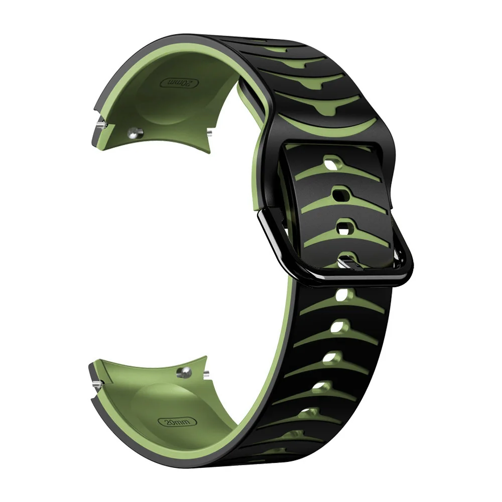 20mm Silicone Watch Band - Versatile & Comfortable Bracelet
