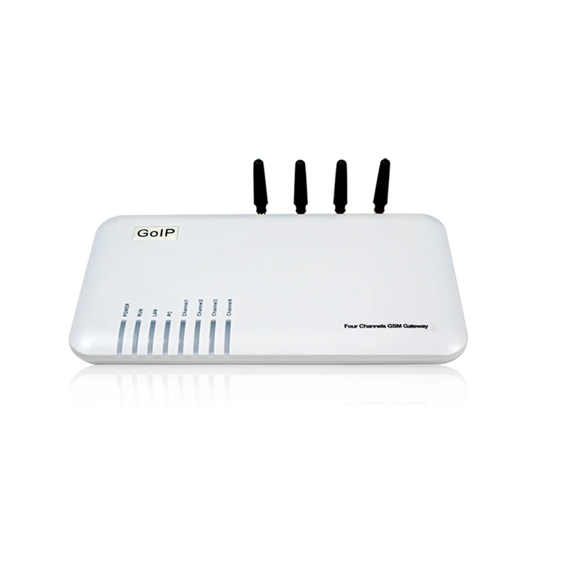 4 Ports GSM VoIP Gateway / GoIP 4 Channels / SIP Network Router for Call Center or IP PBX Application