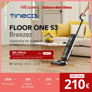 L'aspirateur balai Tineco Floor One S3 Breeze à prix mini chez AliExpress !  - Plus de Bons Plans