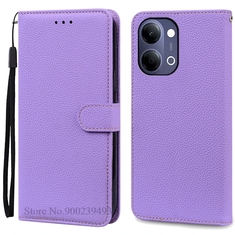 Leather Wallet Flip Case - Stylish Book Cover