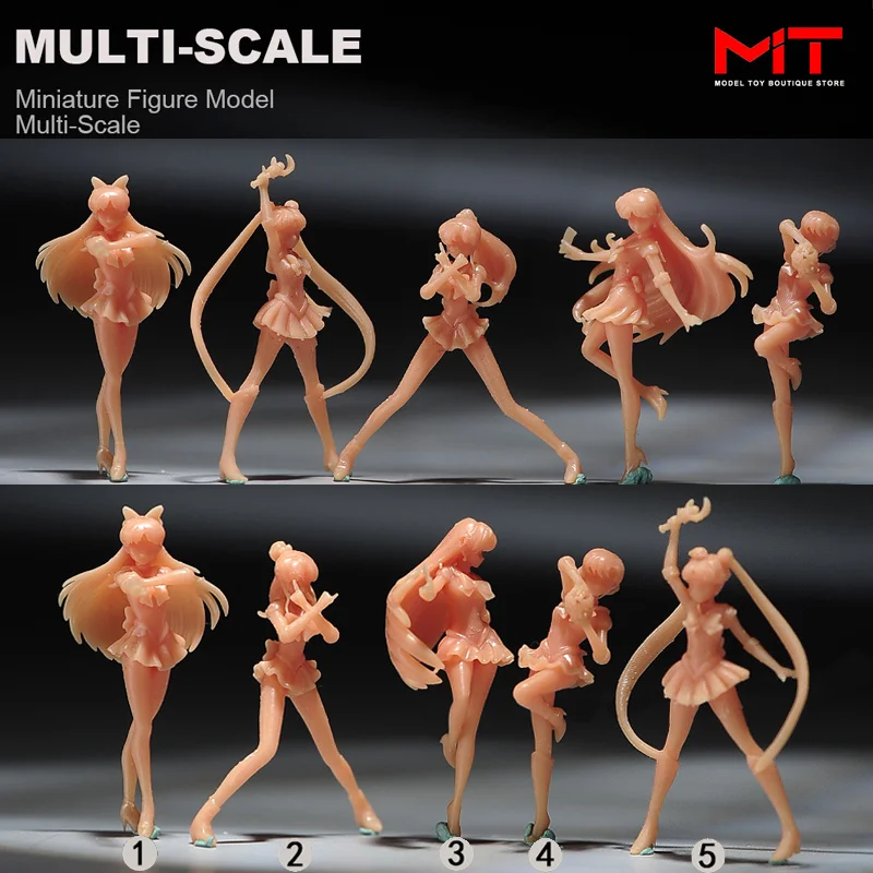 Figurines Terminator Arnold Non Peintes – Modèles 1/64, 1/87, 1/43 Pour Diorama