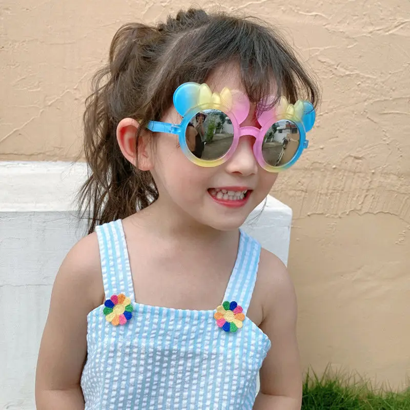 

Fashion Children Sunglasses Retro Gradient Cartoon Sun Glasses for Boys and Girls Cute Baby UV Protective Glasses UV400 Eyewear
