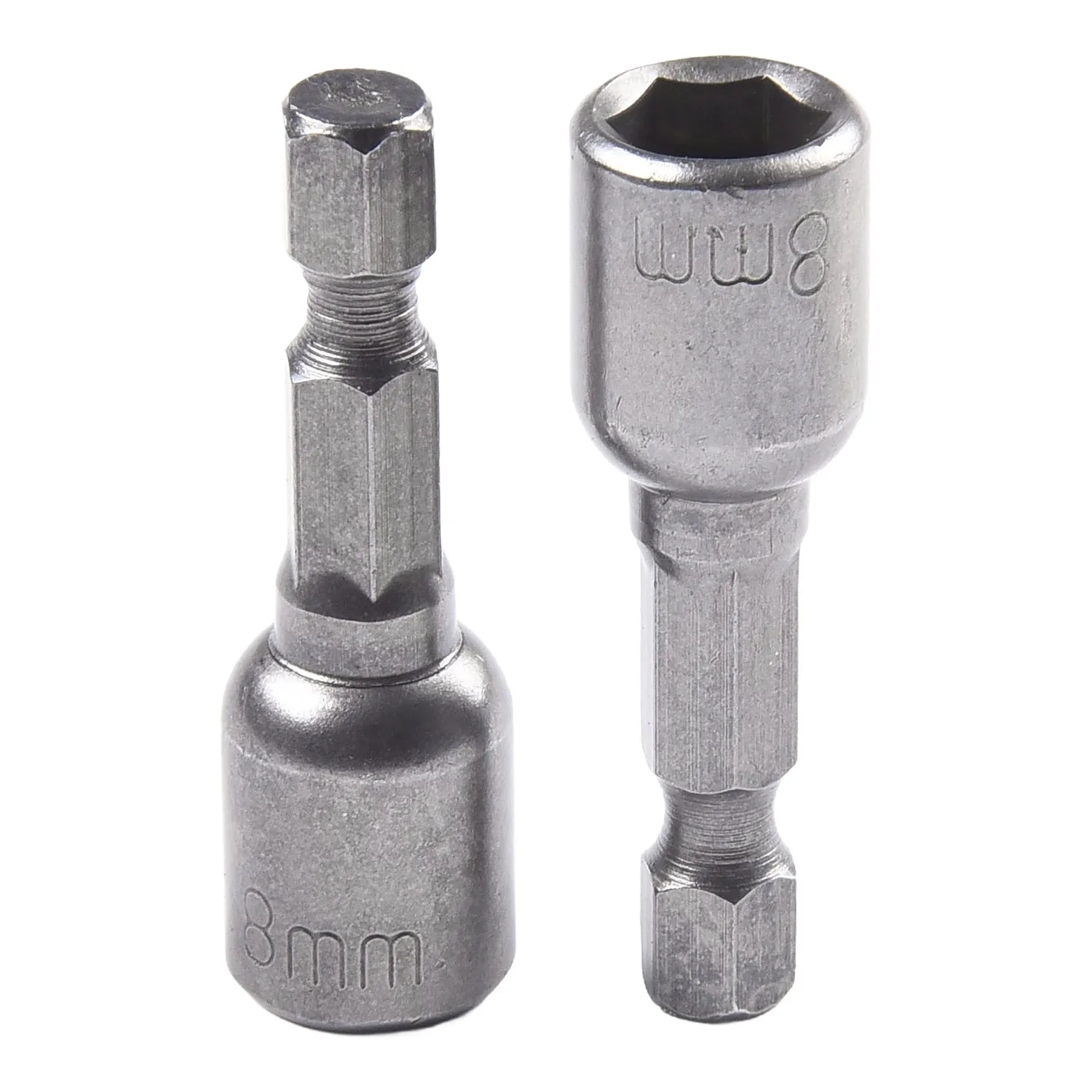 

Power Tools Socket Adapter Nut Driver Quick Release Set 1/4 Chrome Vanadium Steel Drill Bit Hex Shank Length 42mm