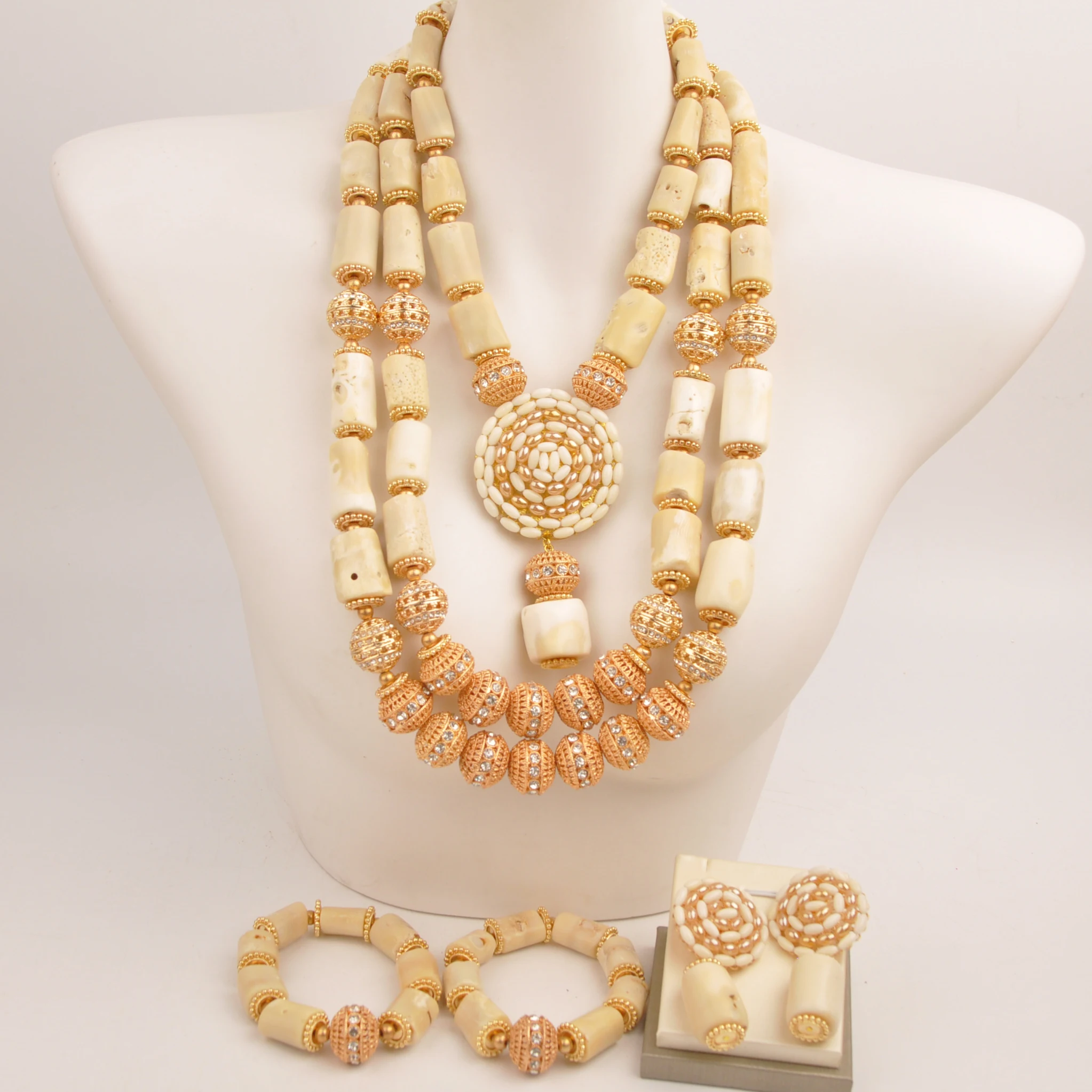 natural-white-coral-bead-necklace-nigerian-wedding-bridal-jewelry-sets