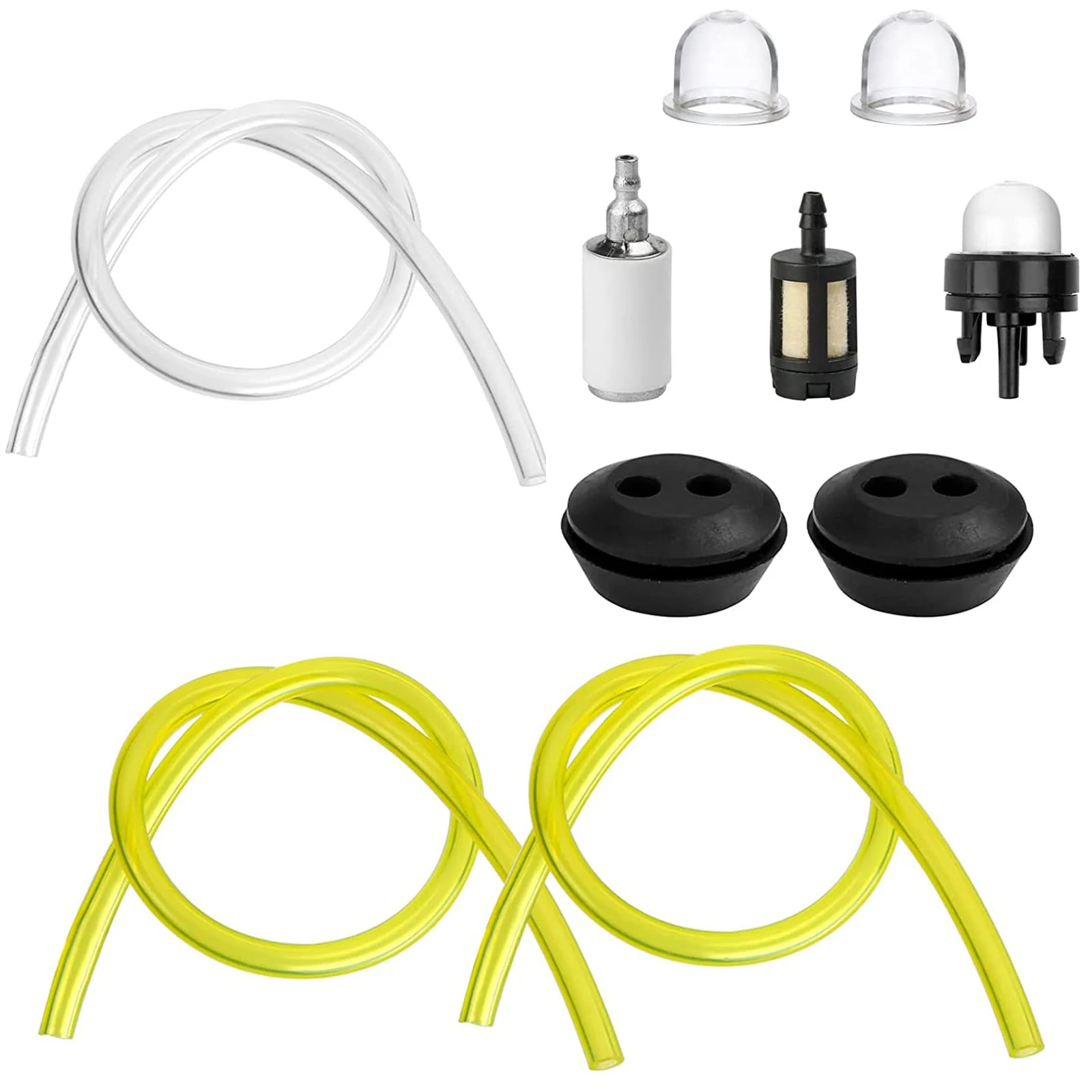 Universal Fuel Line Hose Tube Primer Bulb Spare Parts Chainsaw Blowers Trimmer Carburetor For McCulloch For Husqvarna Chainsaw