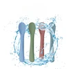Food Grade Silicone Small Curved Spoon Baby Food Spoon Children Tableware Feeding Soft Spoon 1