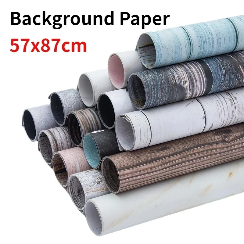 Photo Wallpaper Studio Backdrops for Photographers 2-Sided  Accessories Food Nails Props Photography Background Paper Photophone