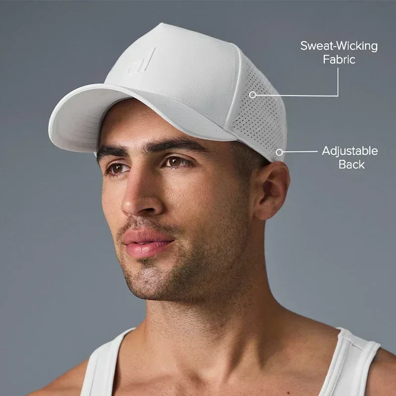 AL Sports Baseball Caps Performance District Trucker Hat Women's Yoga Hats Sun Protection Hats Stylish Breathable Sports Hat 2