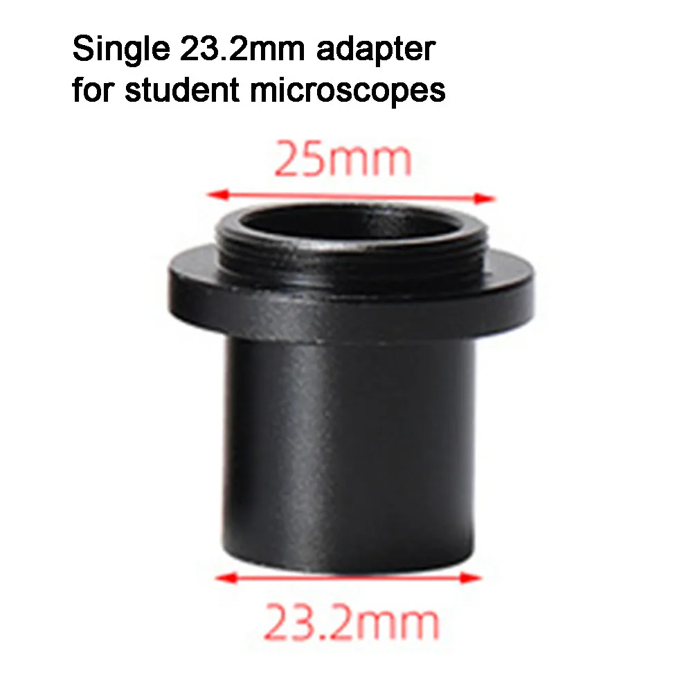 Adattatore Per Smartphone Con Lente 12.5x Per Microscopio – Fino A 500x, Per Tubo Oculare 23.2mm, In Alluminio E ABS