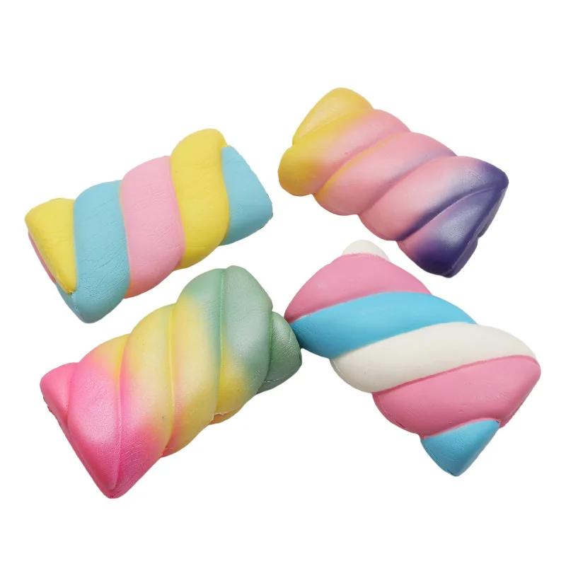 squishy marshmallow Kids Cute Lovely Jumbo Marshmallow Sweet Sugar Squishy Toys With Good Smell Scented