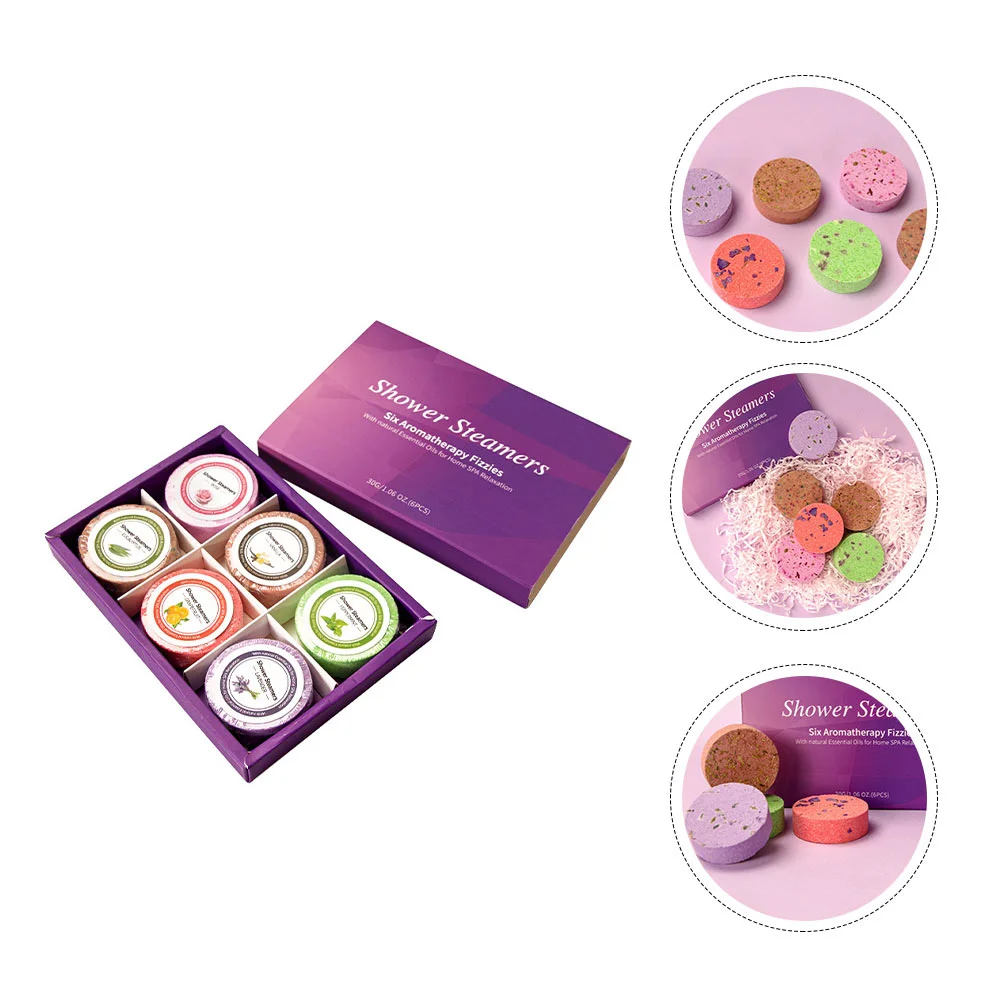 

6 шт., таблетки для душа и ароматерапии