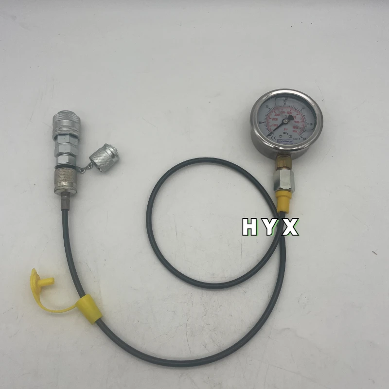 For Caterpillar C/AT excavator quick connector pressure gauge pressure test hose connector hydraulic pump test