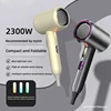 Newly Launched Portable Folding Hair Dryer, Negative Ion Constant Temperature High-Power Hair Dryer, Household Appliances 2