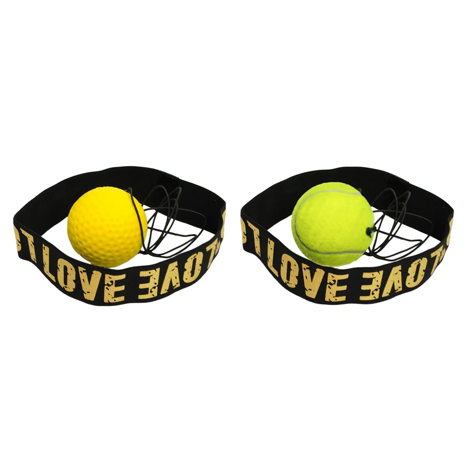 Boxe Reflex Ball Fascia Per Capelli Set Agility Workout Reflex Punching Fight Ball