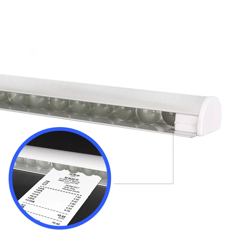 Kitchen Ticket Holder Restaurant Order Holder Slide Check Rack Paper Tab Clip Display Organizer Guest Receipt Bill Hanging Rack 6