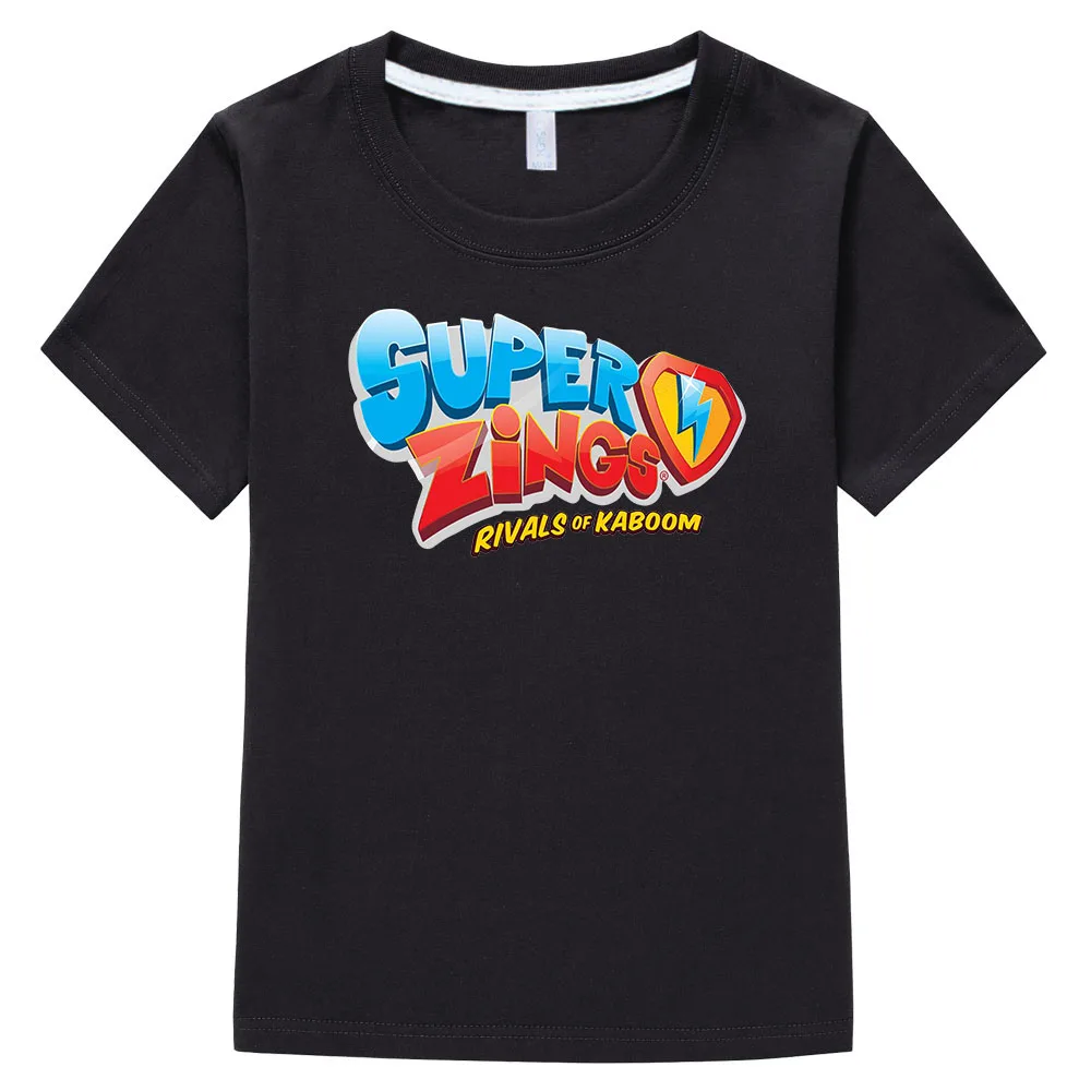 

Cartoon Superzings T Shirt Cotton Fashion Clothing Girl Kids Kawaii Super Zings T-shirt Boys Cute Anime Tshirt Children Top Tees