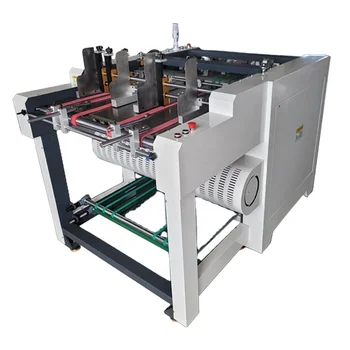 rigid box making machine automatic paperboard slots v slot grooving machine for wine cigarette jewellery box
