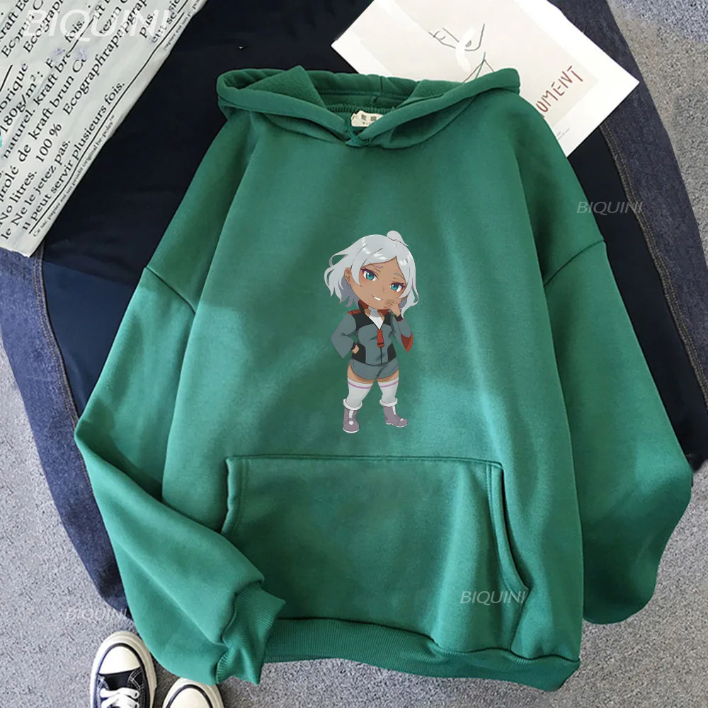 

Mobile Suit Gundam The Witch From Mercury Hoodies Man Woman Sweatshirt Oversized Clothes Unisex Couple Hoody Graphic Pullovers