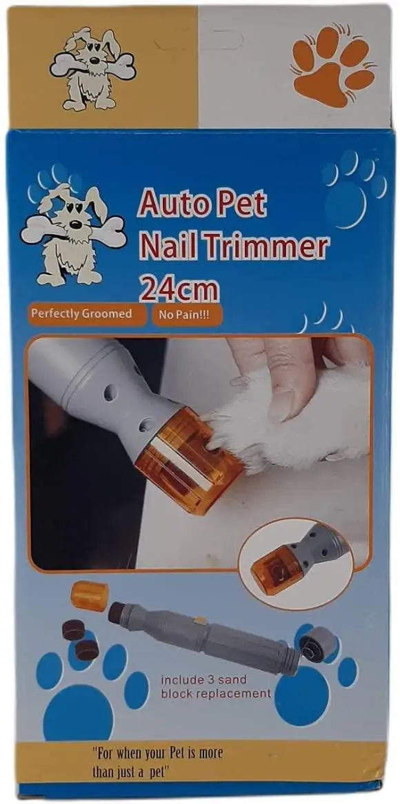 Electric Nail Limer For Dogs And Cats, Set Pet Manicure, Pet Clipper