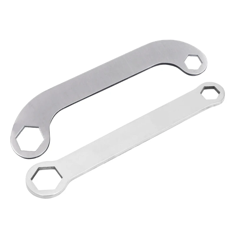 

10mm 15mm Bike Wrench Alloy Dual-End Bike Install Wrench Spanner