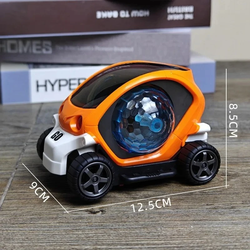 Macchinina giocattolo per neonati, giocattolo sensoriale per gattonare, macchinina elettronica per il tempo a pancia in giù, regalo per bambini di 1-2 anni, regalo di compleanno per bambini._voghion.com