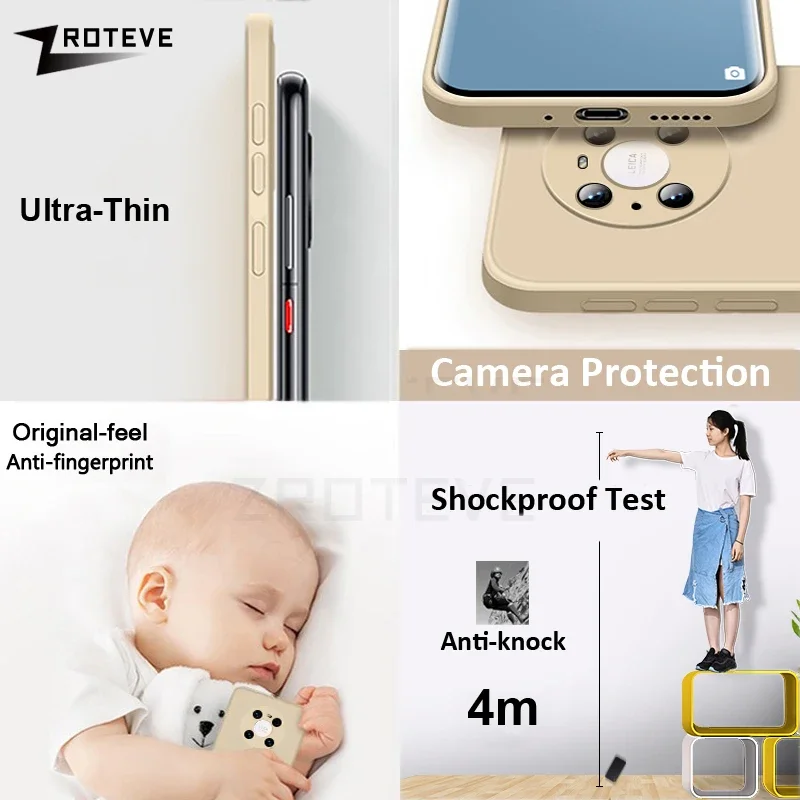 Silky Liquid Silicone Soft Phone Case by Zroteve