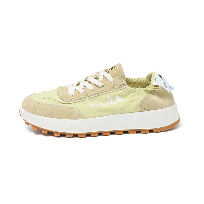 

Brand Design Casual and Comfortable Muffin Heel Dad Shoes Breathable Thick Sole Heightening Board Shoes Lace Up Women's Sneakers