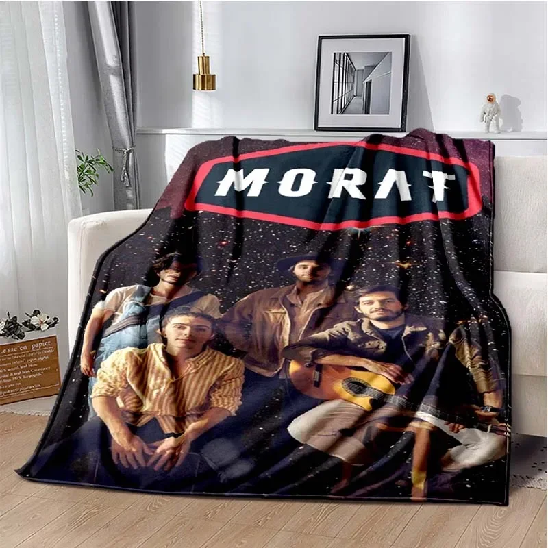 Morat Music Band Printed Flannel Blanket Soft Autumn and Winter Warm Plush Throw Blanket Adult Bedroom Sofa Bed Picnic Blanket 3
