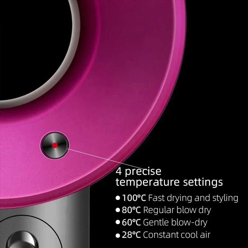 مجفف شعر أيوني سلبي احترافي بدون شفرات للعناية بال...