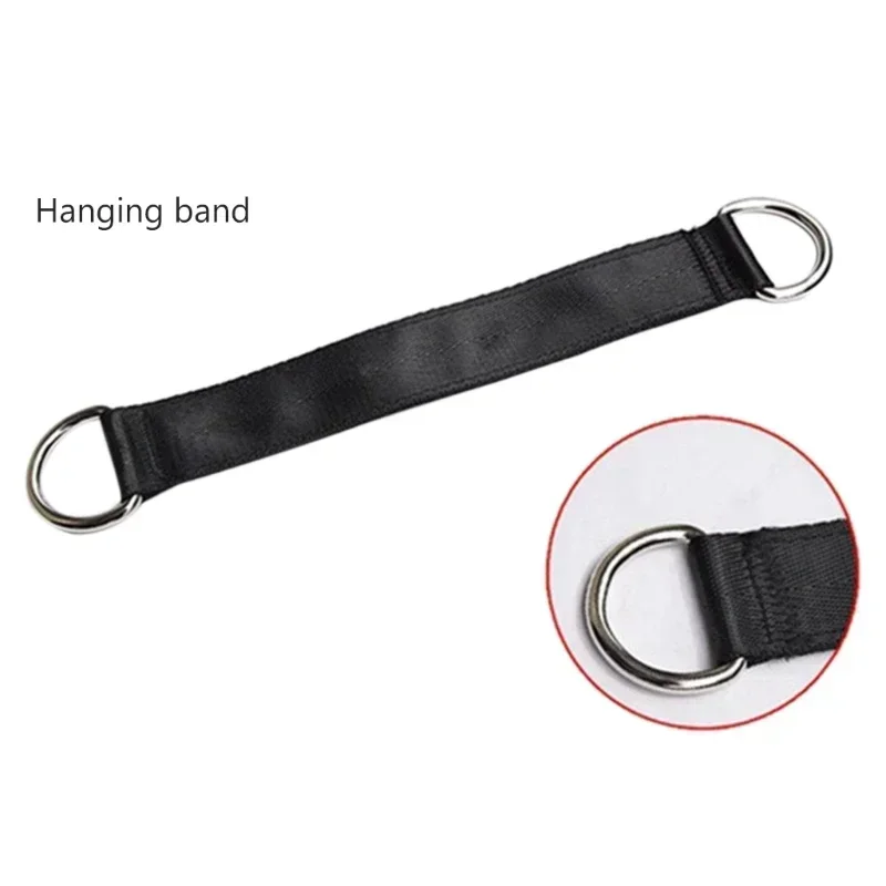 Belt Pulley Lifting Rope Pulley Silent Gym Cable Pulley with Hanging Straps and Carabiner 360 Rotation Smooth Silent Pulley DIY Attachment Projects G99D