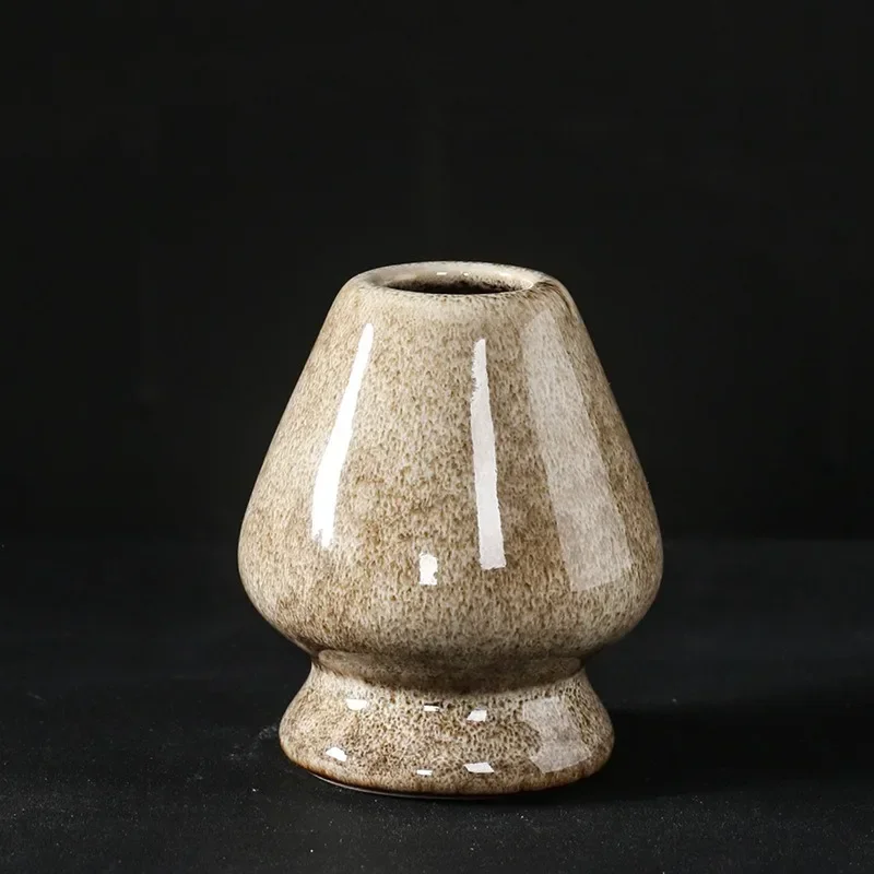 Matcha Whisk Holder Tea Ceremony Matcha Bowl Traditional Ceremony Starter Ceramic Chasen Whisk Stand for Beginner matcha tea set,matcha tea tools,tea ceremony tools,tea set