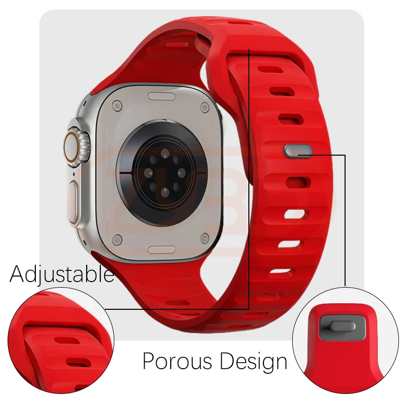Breathable Silicone Sport Band