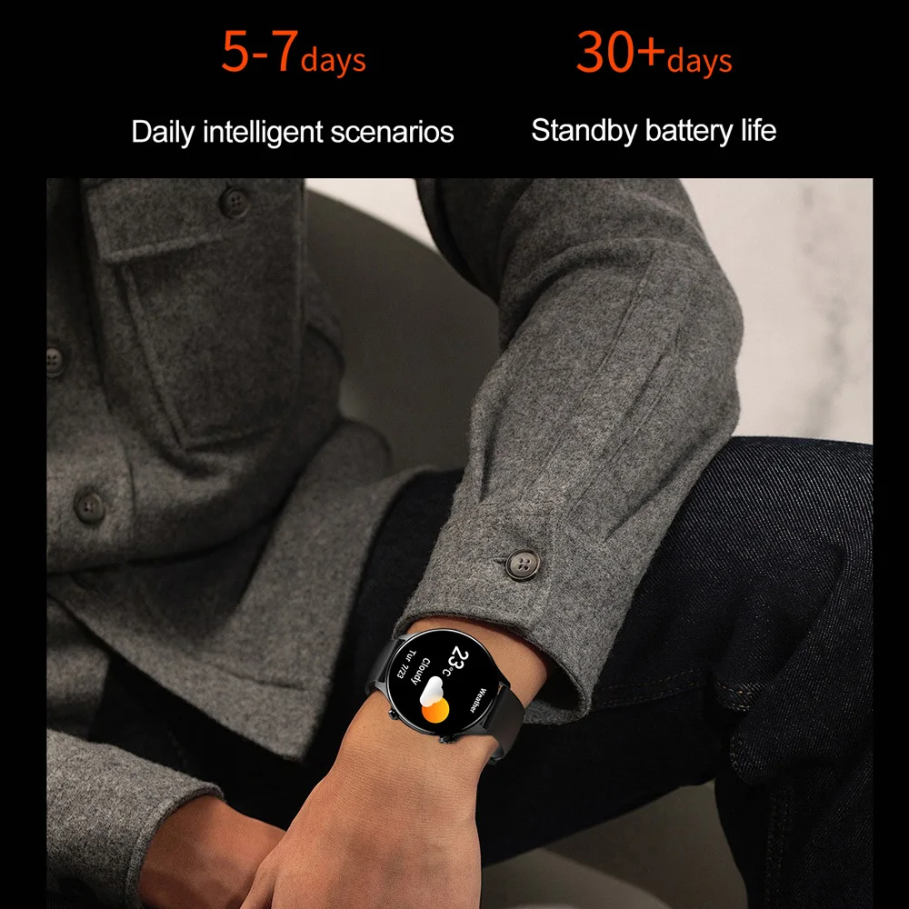 VALDUS 2025 New VS63 Pro Smartwatch For Man Woman AMOLED Long Battery Life NFC Voice Assistant Sport Smart Watch For ios Android 2