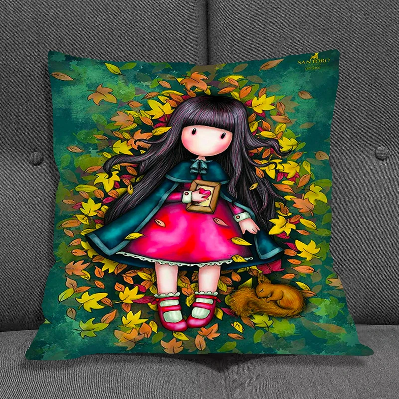 

Наволочка для подушки, 45x45 см, с рисунком