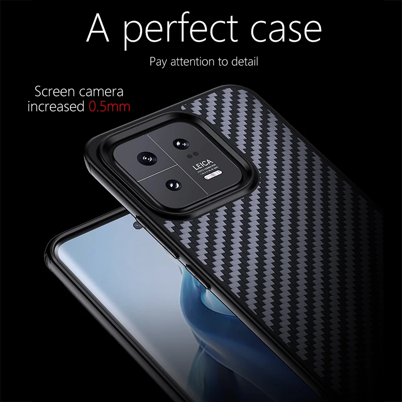 Genuine Aramid Carbon Fiber Phone Magsafe Case For Xiaomi Mi14 Mi13 Pro Mi 13 Magnetic Wireless Charger Shockproof Back Cover