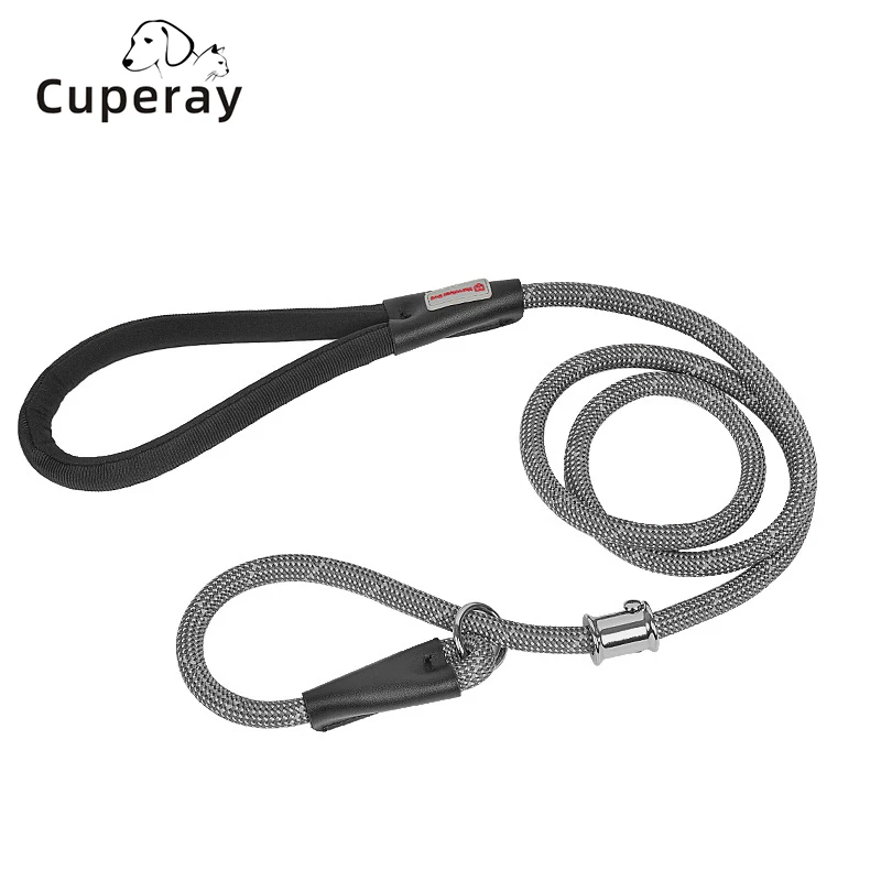 

Dog Rope Leash, 150cm Pet Slip Lead,Dog Training Leash, Standard Adjustable Pet Nylon Leash for Small Medium Large Dogs Walking