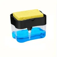 เครื่องกดน้ำยาล้างจาน, เครื่องจ่ายน้ำยาอัตโนมัติ, หม้อทำความสะอาดในครัว, แปรงสบู่, แผ่นขัด, กล่องสบู่ล้างจาน 3