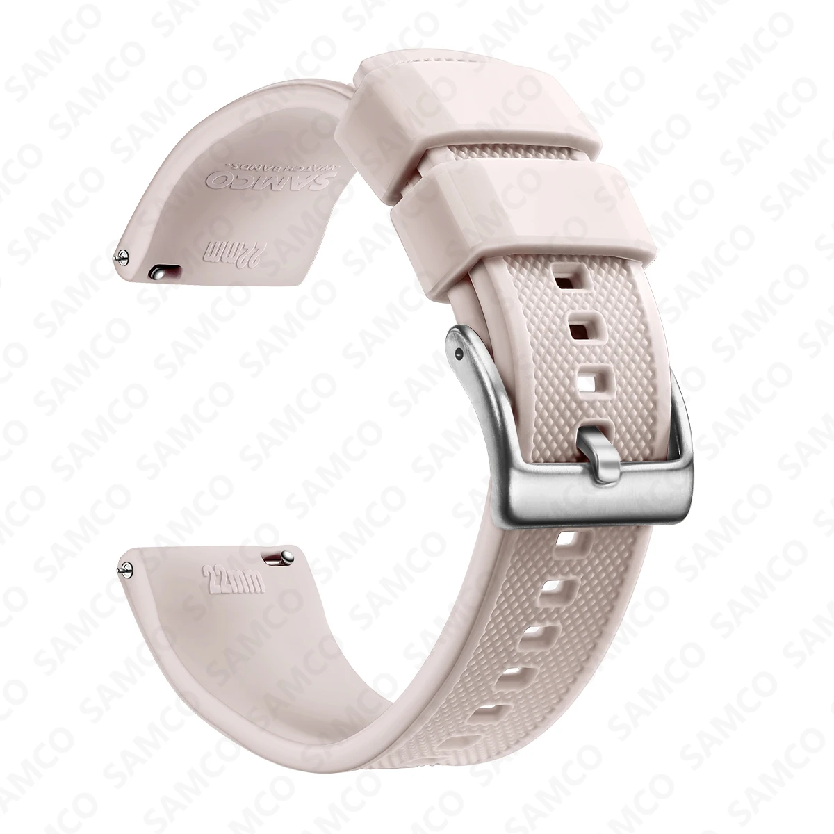 Enhanced Quick Release Silicone Watch Strap - Premium Rubber Band Replacement