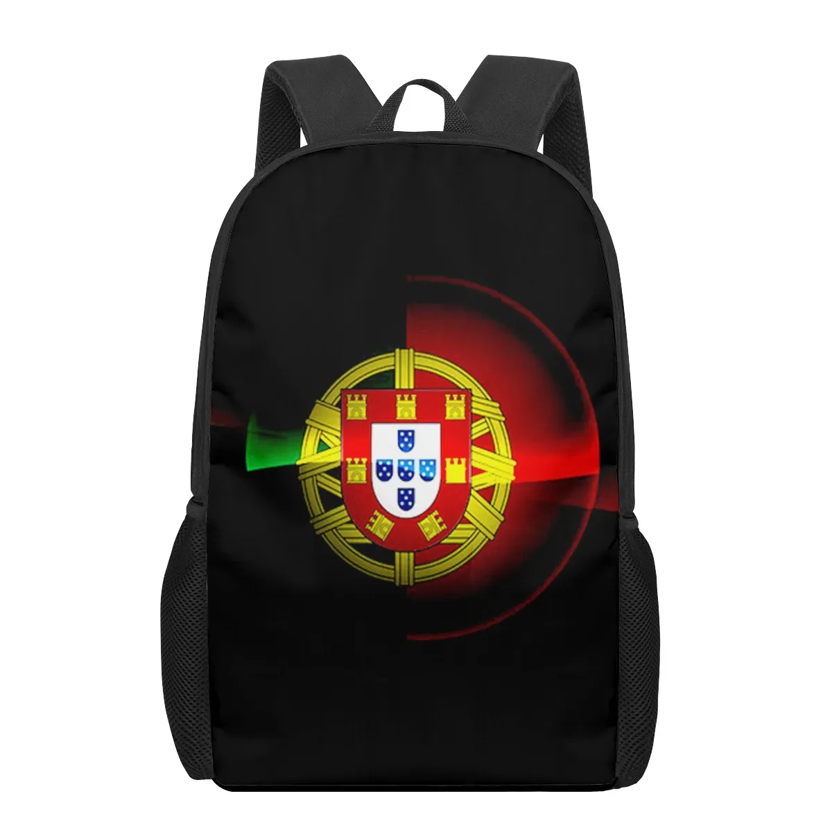 

Portugal Flag 2021 School Bags Fashion Print Backpacks For Teenage Boys Girls Schoolbag Book Bag Kids Multifunctional Backpack