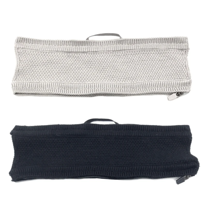 

Headband Sleeve Cover for Technica ATH M50X M50XBT M20X M20XBT MSR7 MSR7B SR9 Headphones Protector Knitted Zipper Style