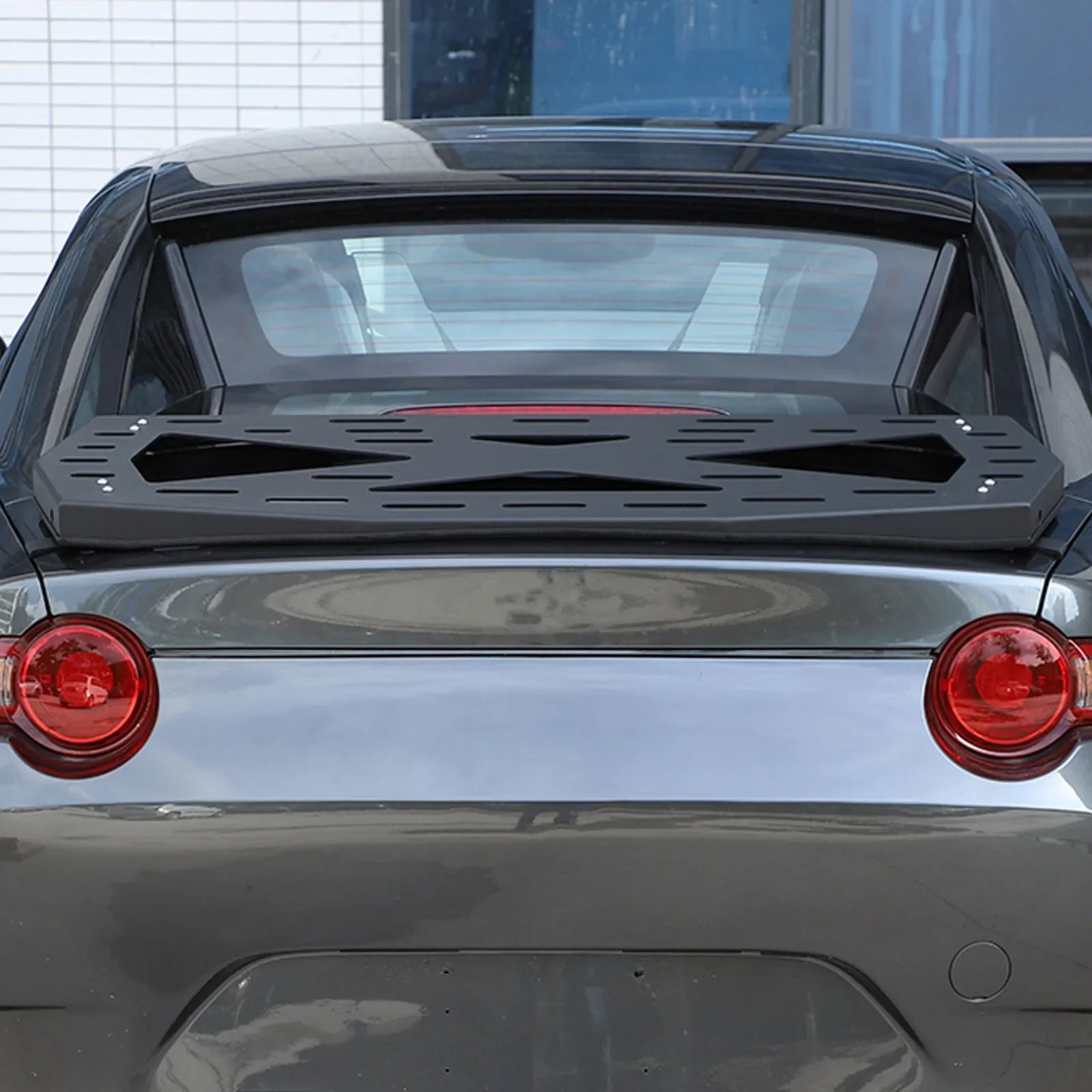 마쓰다 MX-5 2016-2023 용 자동차 트렁크 러기지 랙 부트 트렁크 알루미늄 합금 소재 자동차 액세서리