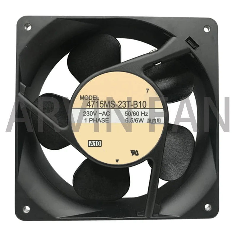 

Original 4715MS-23T-B10 AC 230V 6.5/6W 12cm 120mm 12038 Industrial Cooling Fan