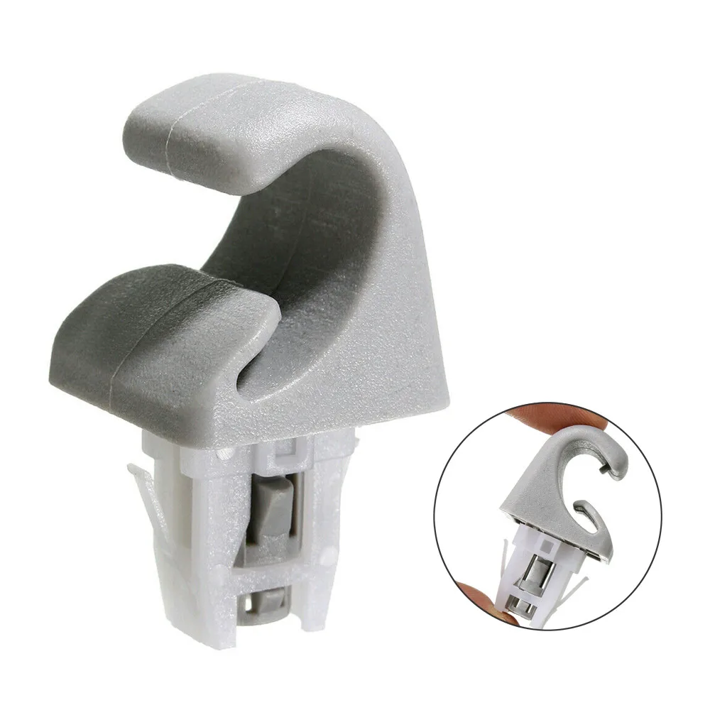 

2pcs Car Sun Visor Bracket Hook Clip For Camry 2002-2008 For Highlander 2001-2007 For Prius 2004-2009 For RAV4 2003-2012