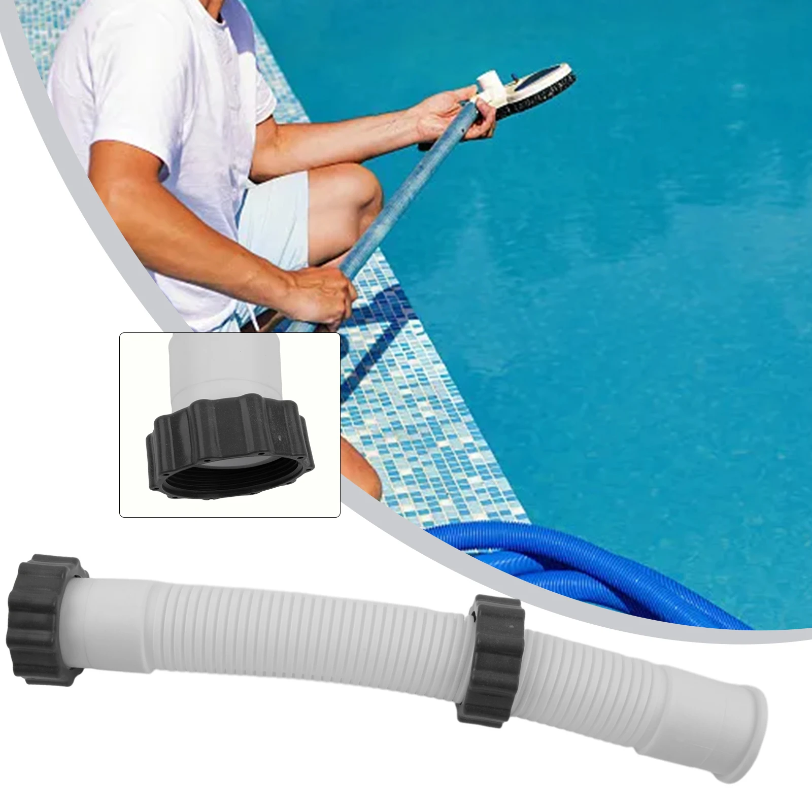 

Filter Pump Hose Pool Hose 11535 16 Inch Filter Flexible Pipe For Intex Interconnecting Hose Pool Equipment Parts