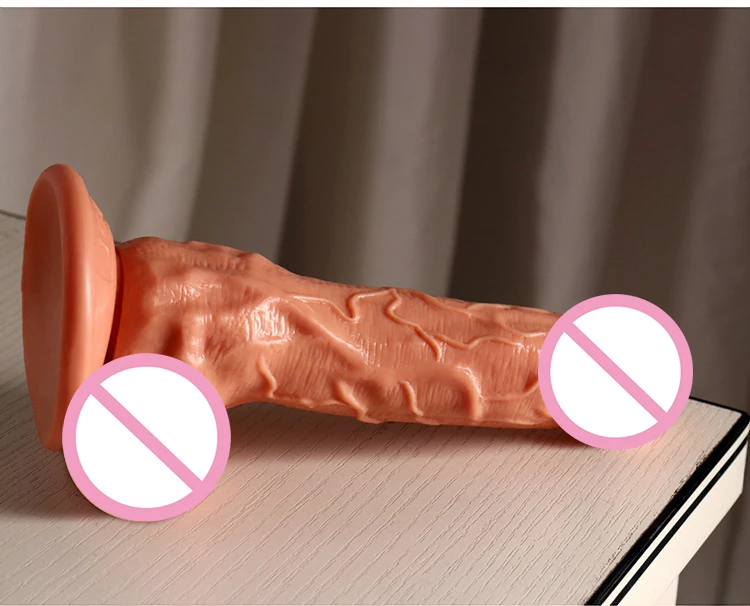 Realistic Dildo for Woman Big and Small Size, Penis Thrusting Dildo Anal and Vaginal Use, Full Soft and Flexible S6a95f6328a24438a8280577f3caf0dd22