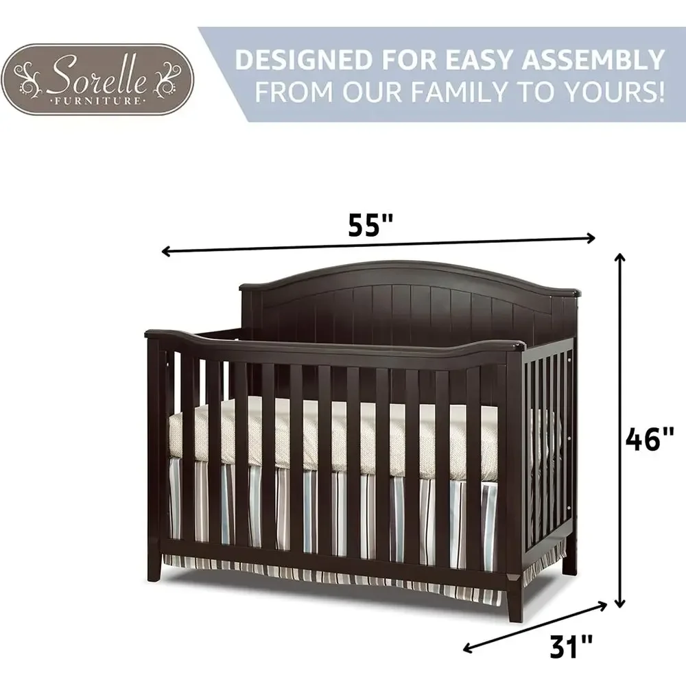 4-in-1 Convertible Crib 4