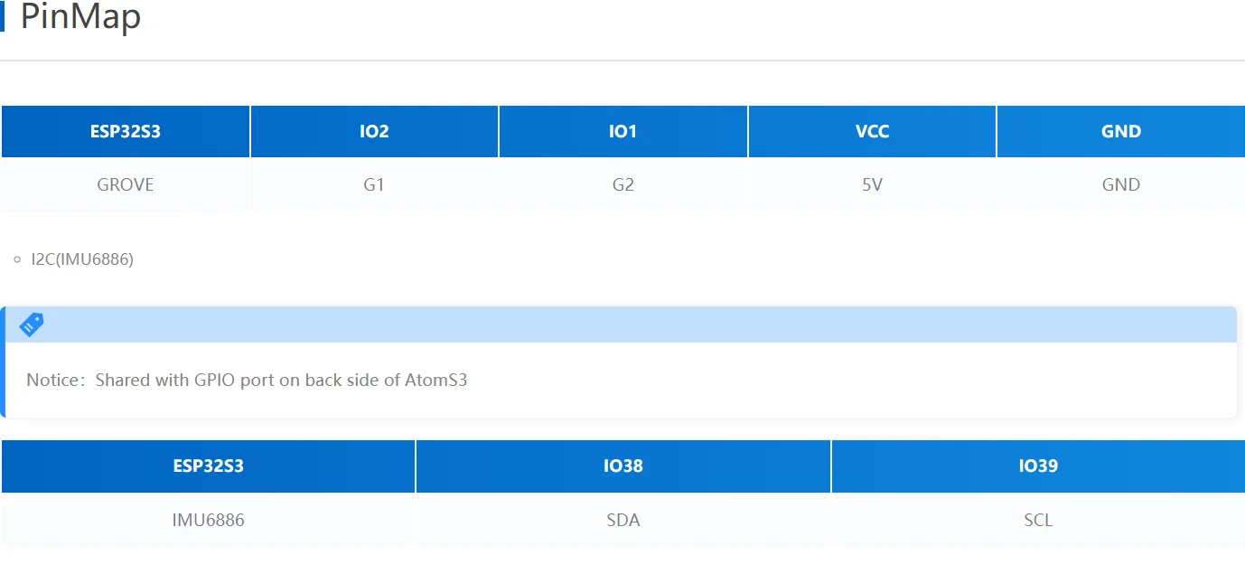 Official  AtomS3 ESP32-S3 High integration IoT programmable controller paired wi