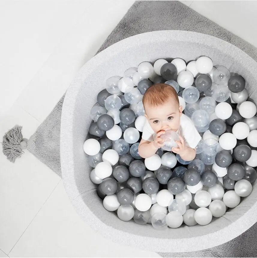Sponge Ball Pit Playground Baby Dry Ocean Ball Pool with Indoor Playpen Ocean Ball Portable Soft Children Birthday Gifts for Kid 3